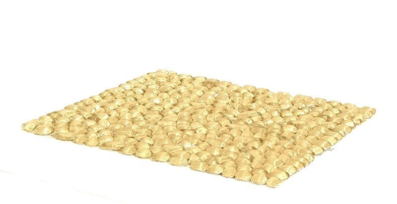 Glasmosaik Fliese Creme glänzend Matte Glas Mosaik Basteln Dekoration DIY
