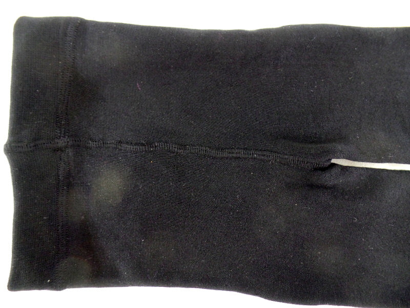 Antonio Kinder Thermo Leggings 3 Stück mit Innenfleece Schwarz blickdicht