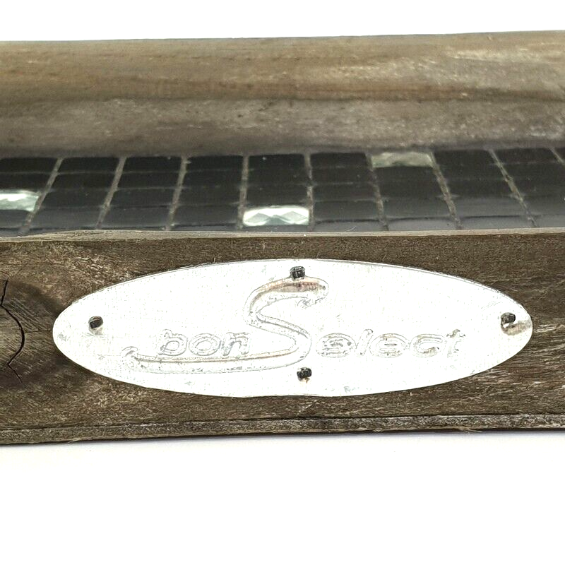 Serviertablett Holztablett 30 x 19 cm Tablett Serviertablett Deko Holz Tablett