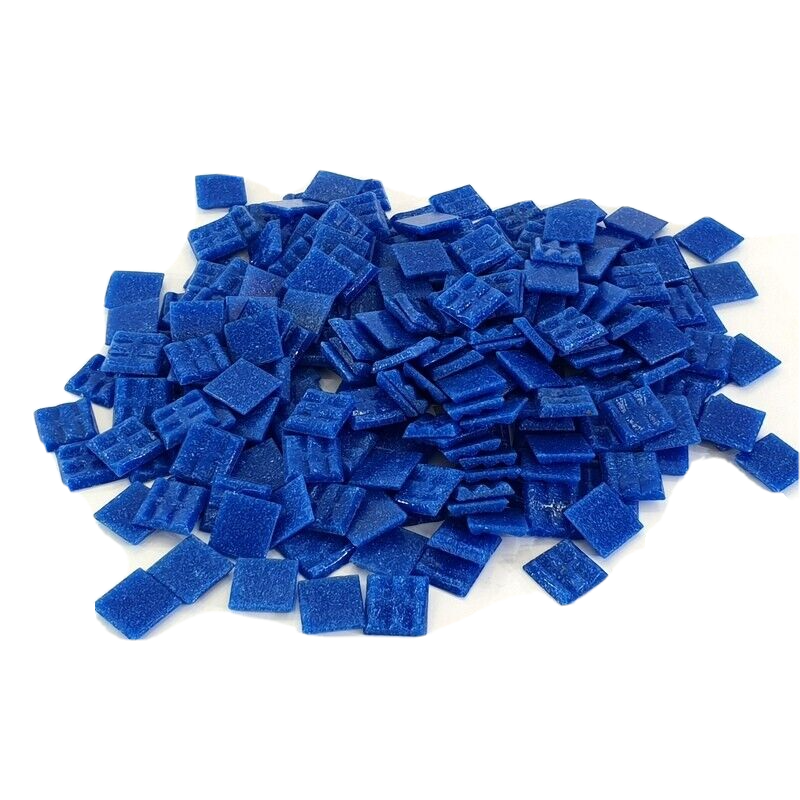 Glasmosaiksteine 650 g blau Tintenblau 220 Steine Basteln Mosaiksteine DIY