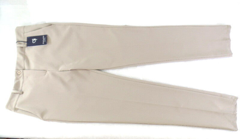 Hose Chic & Mit Beige Größe XL Bundfaltenhose Buisnesshose Italy