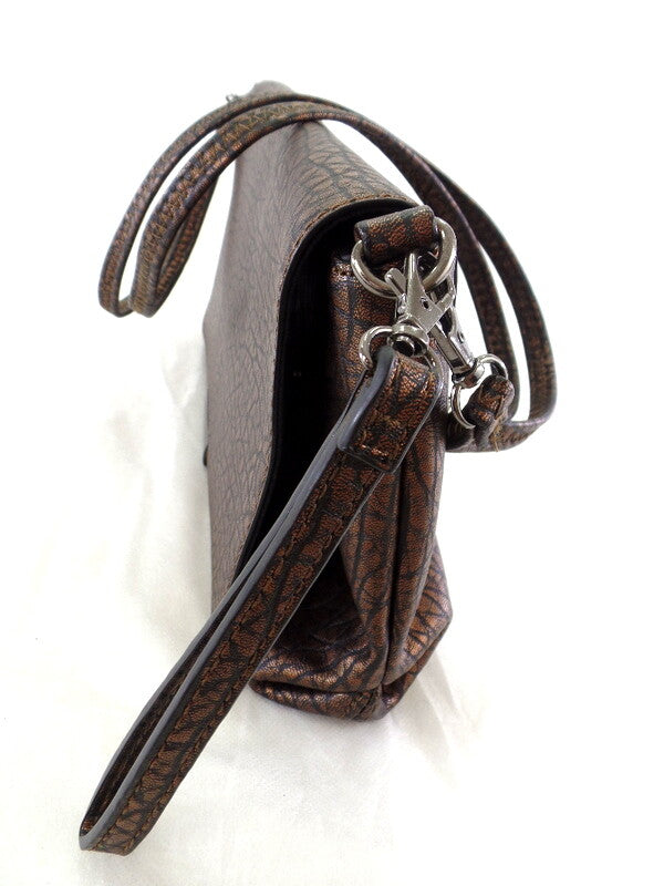 Tasche Damen Bella Belly Clutch Coffee Schultertasche Damenhandtasche