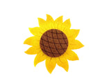 STREUBLUMEN SONNENBLUMEN Kürbis 5 cm je 10 Stück einzeln in Folie Klebepunkt