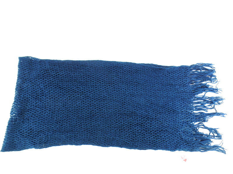 Schal in blau Länge 160 cm 100 % Acrylic Highlight Company