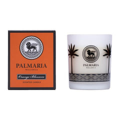 Palmaria Mallorca Duftkerze 130 g Glas Flor de Naranjo Orange Vela Urlaub