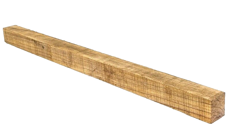 Olivenholz Schnitzholz Rohling Massivholz 40x40x620 mm 1 Stück Carving Kantel