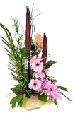 CASA - POADOR BLUMENGESTECK künstliche Rosa Gerbera Rosen Frühling Geschenk