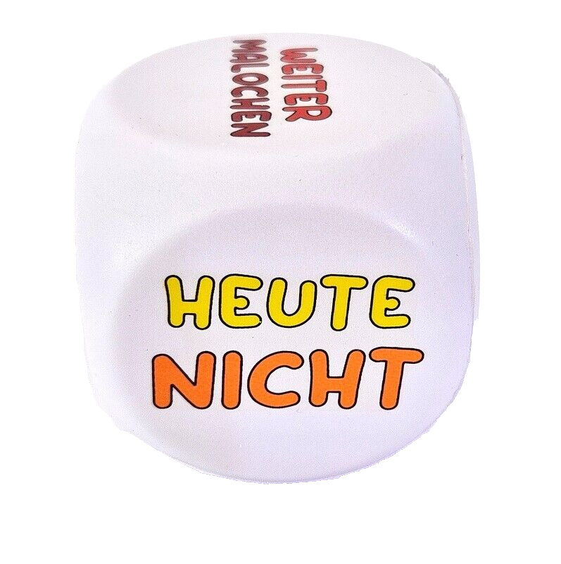 Anti Stress Würfel - Stresswürfel 6 Lustigen Sprüchen Zum Stressabbau Geschenk