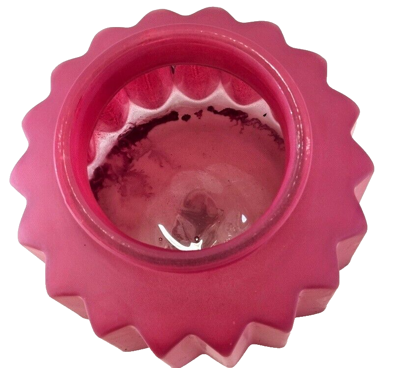 Glasvase Bourdaux rund Zick Zack Muster Petra Schnittblumen Blumen 18 H Geschenk