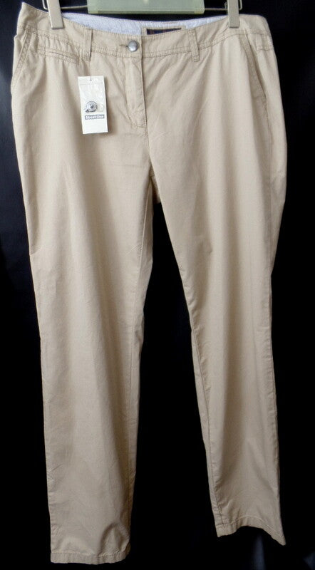 Hose Street One Beige Größe 44 Greta Lench 32