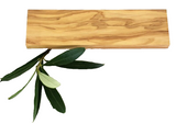 Olivenholz Schnitzholz Rohling Massivholz 40x10x140 mm 6 Stück Carving flach