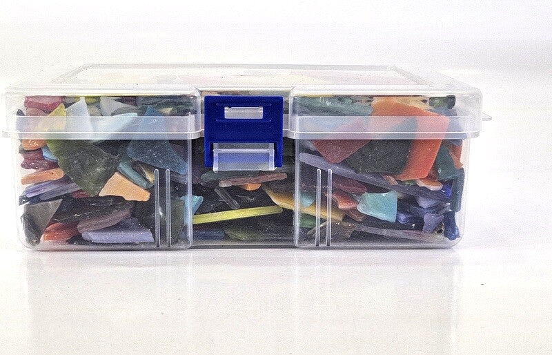 Casa-Poador Glasmosaik Mosaiksteine Bunt Bruchglas Tiffany Mix Diy Glas