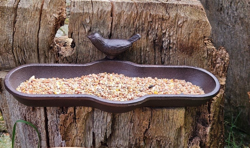Vogeltränke Vogelbad Garten Wasserschalen Vogelbecken Tiertränke Geschenk
