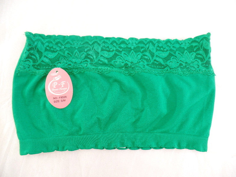 Bandau 3 er Set Bustier S / M Nahtlos Bügelos Trägerlos PF Sport Fitness
