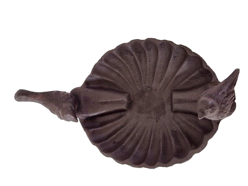 Vogeltränke Haken Futterschale Guss Vogelbad Gartendeko Vogelbad Geschenk