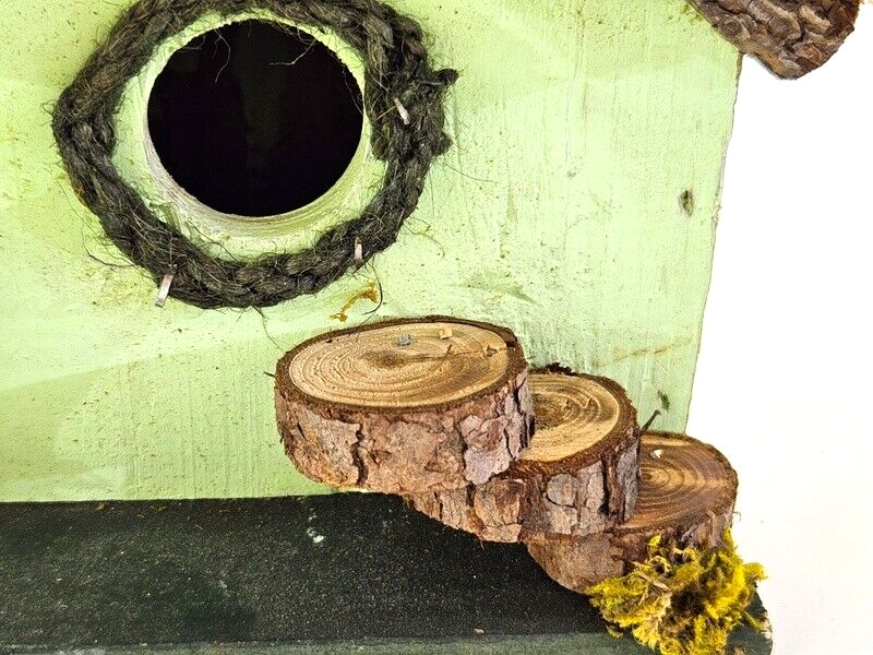 VOGELHAUS Nistkasten Holz Vogel Haus Nisthöhle Brutasten Vögel Meisen Vogelvilla