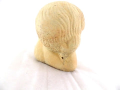 Engel 1 Engelfigur liegend Terrakotta 20x9 x 12 cm Weihnachten Dekoration Natur