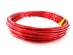 Aludraht 2mm Basteldraht Schmuckdraht Draht 2,0 mm 100 gr. Biegedraht Rot