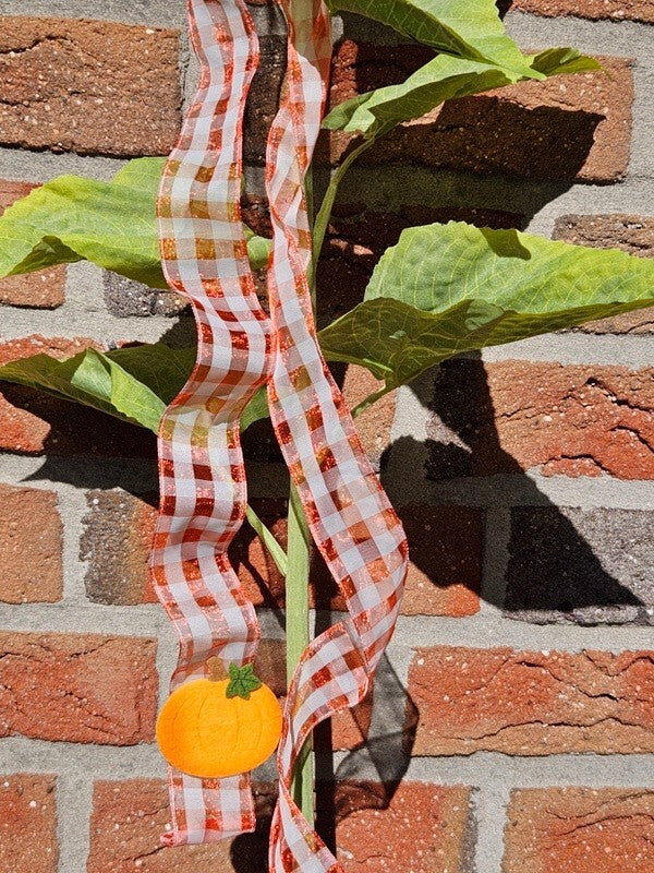 Kunstblume künstliche Sonnenblume gelb 108 L x 23 cm Band Filzkürbisse Deko