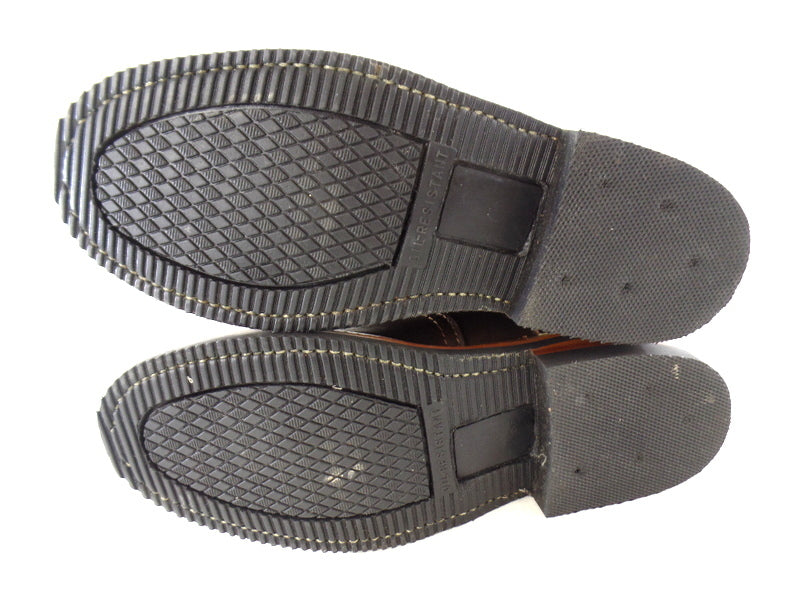 Westernstiefelette Arbeits Cowboyboot 36 UK 3 USA 5 Braun Schnalle Leder Mexico