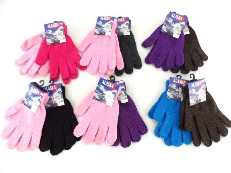 Handschuhe Fingerhandschuhe 2 Paar Alaska verschiedene Farben Varianten wählbar!