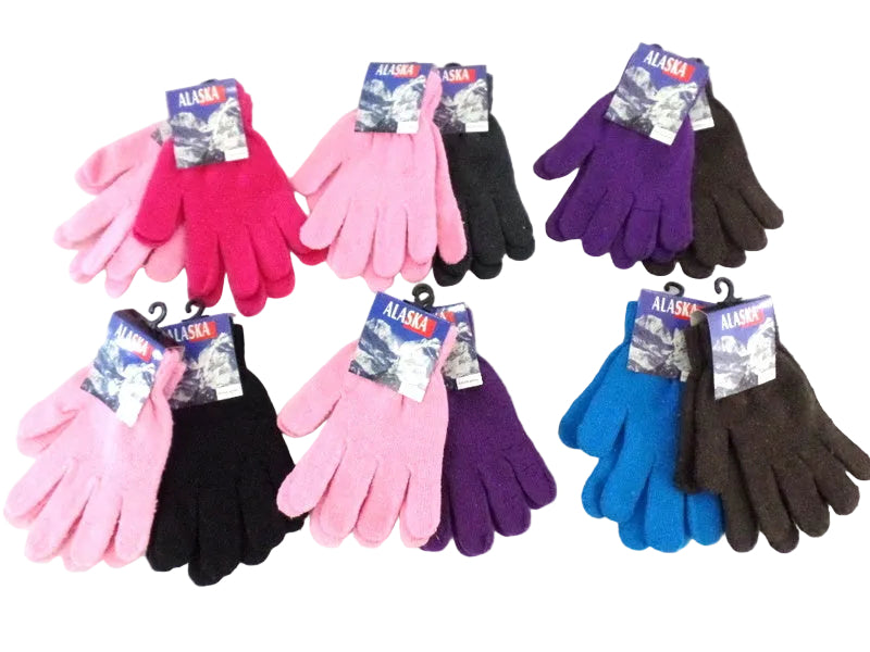 HANDSCHUHE FINGERHANDSCHUHE 2 Paar Alaska verschiedene Farben Variante – Casa-Poador