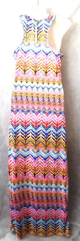 Kleid Sommerkleid bunt M / L Maxikleid bekka Paris lang Damen