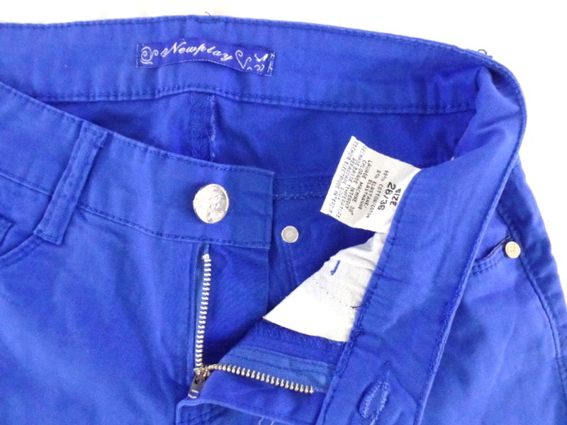 Damenshorts Hotpants Blau New Play Größen Varianten 34 - 38 wählbar Hot Sommer