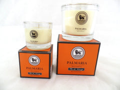 Palmaria Mallorca Duftkerzen Set 1x 130 g ca. 9 x 7,5 cm + 1 x 55g ca. 6 x6,5cm