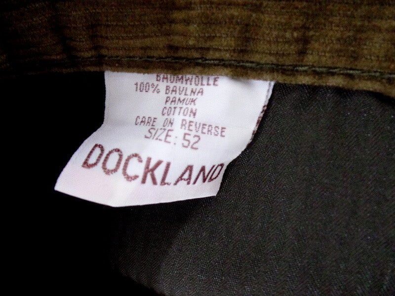 Dockland Jeans Hose Braun Größe 52 Cordhose