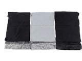 SCHALS MIT KUNSTFELLBESATZ STOLA 3 Farbvarianten wählbar 100 % Polyester