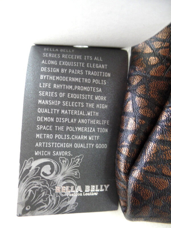 Tasche Damen Bella Belly Cluth Coffee Schultertasche Damenhandtasche