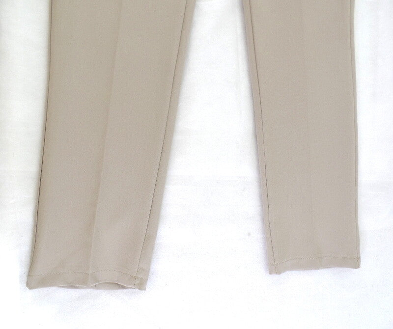Hose Chic & Mit Beige Größe XL Bundfaltenhose Buisnesshose Italy