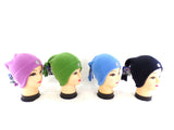 Mütze Fleecemütze Beanie mit Fransen Alaska Varianten wählbar