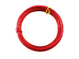ALUDRAHT 2mm Basteldraht Schmuckdraht Draht 2,0 mm 100 g Biegedraht Rot