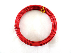 Aludraht 2mm Basteldraht Schmuckdraht Draht 2,0 mm 100 gr. Biegedraht Rot