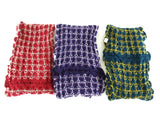 Schal Loop Wickelschal in 3 Farbvarianten Rot, Lila, Grün wählbar