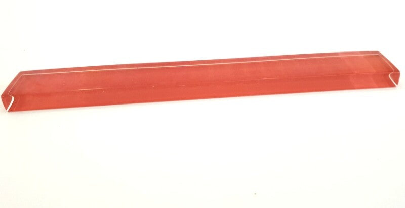 Glasmosaiksteine Mosaikstäbchen Strawberry 7 Stück glatt Glasstäbchen Küche