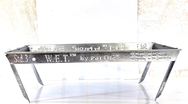Tablett Tisch Serviertisch Beistelltisch verzinkter Stahl Sofatisch Outdoor Deko