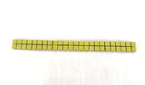 Casa-Poador Mosaiksteine Bordüre Lime Gelb / Grün Borde 30 cm Lang 48 Steine