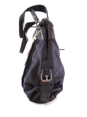 Geoss Tasche Schwarz Schultertasche Reißverschluss Damentasche