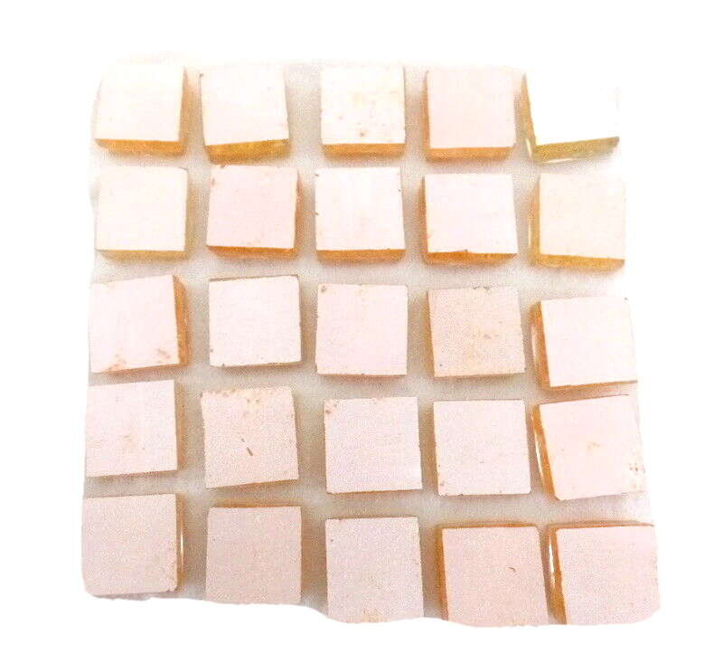 Mosaiksteine Waterdrops Orange 650 g 25 x 25 mm 49 Steine glatt Basteln DIY