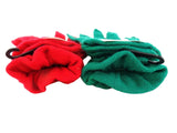 HANDSCHUHE FINGERHANDSCHUHE 2 Paar 1 x grün und 1 x rot Highlight Company