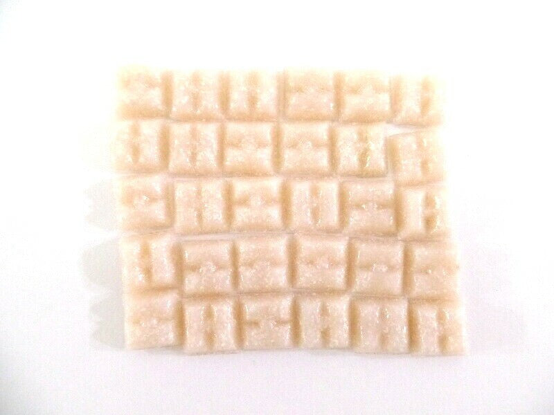 Glasmosaiksteine 650 g Lachs mini 10 x 10 mm 900Steine Basteln Mosaik Fliesen