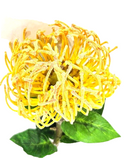 KUNSTBLUME NADELKISSEN künstliches Nadelkissen  orange 70 L x 10 cm Einzelblume Dekoration