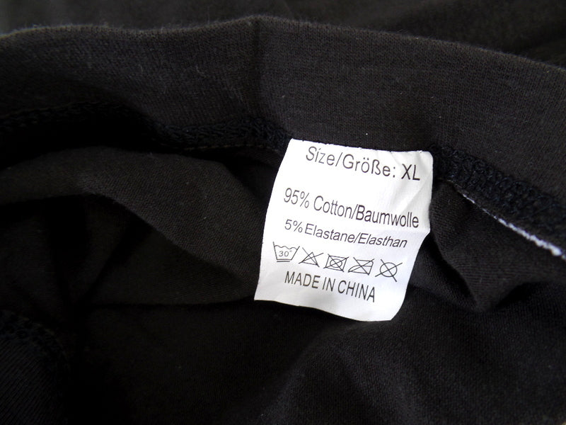 3 Paar Legging Damenleggins Highlight Company Baumwolle Varianten Schwarz