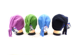 Mütze Fleecemütze Beanie mit Fransen Alaska Varianten wählbar