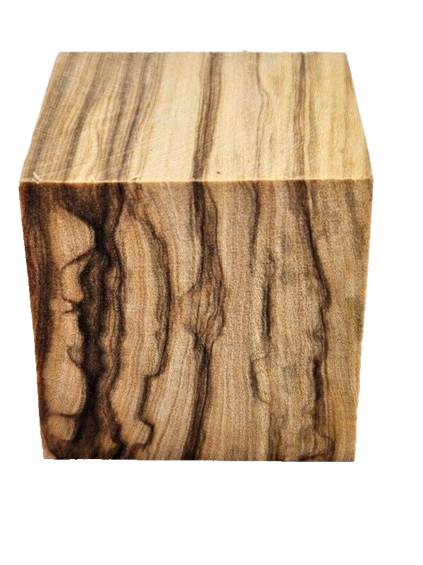 Olivenholz Schnitzholz Rohling Massivholz 40x40x40 mm 8 Stück Carving Würfel