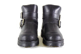 Biker Arbeitsschuh Short Black 38 Schaftrandpolsterung Braun 2 Schnallen