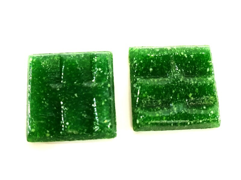 Glasmosaiksteine 650 g Myrte Grün 20 x 20 x 4 mm Basteln Mosaik Fliesen